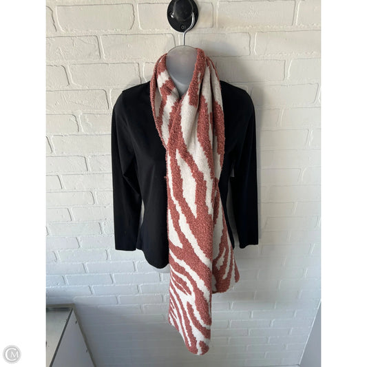 Scarf Winter By Cmb In Orange & White