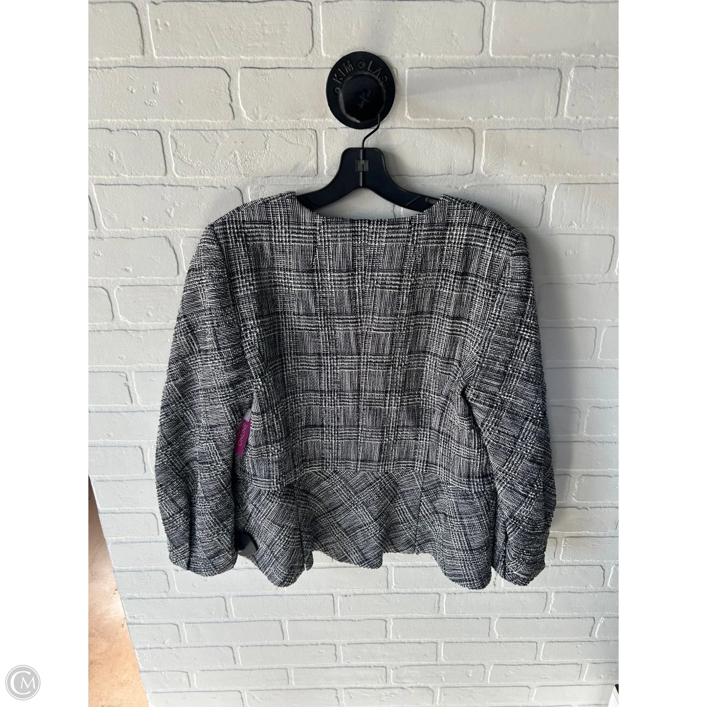 Blazer By Banana Republic In Black & White, Size: L