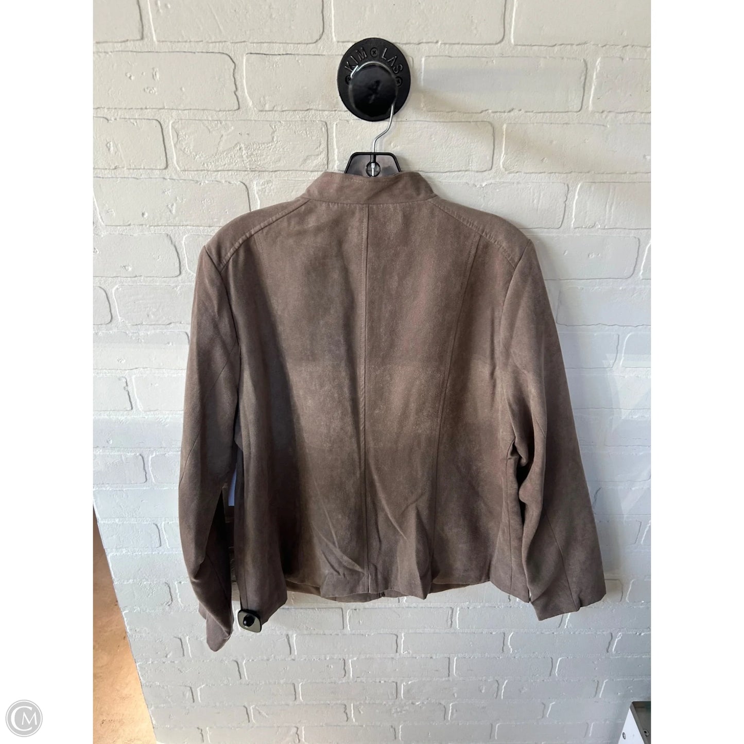 Jacket Other By Studio Works In Brown, Size: Xl