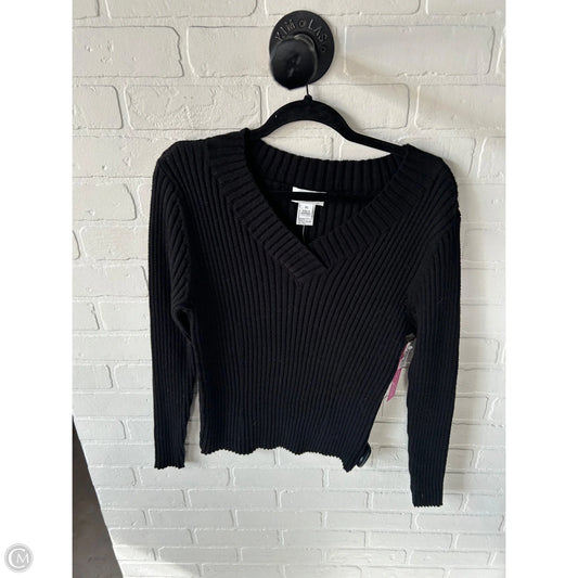 Sweater By Talbots In Black, Size: Xl