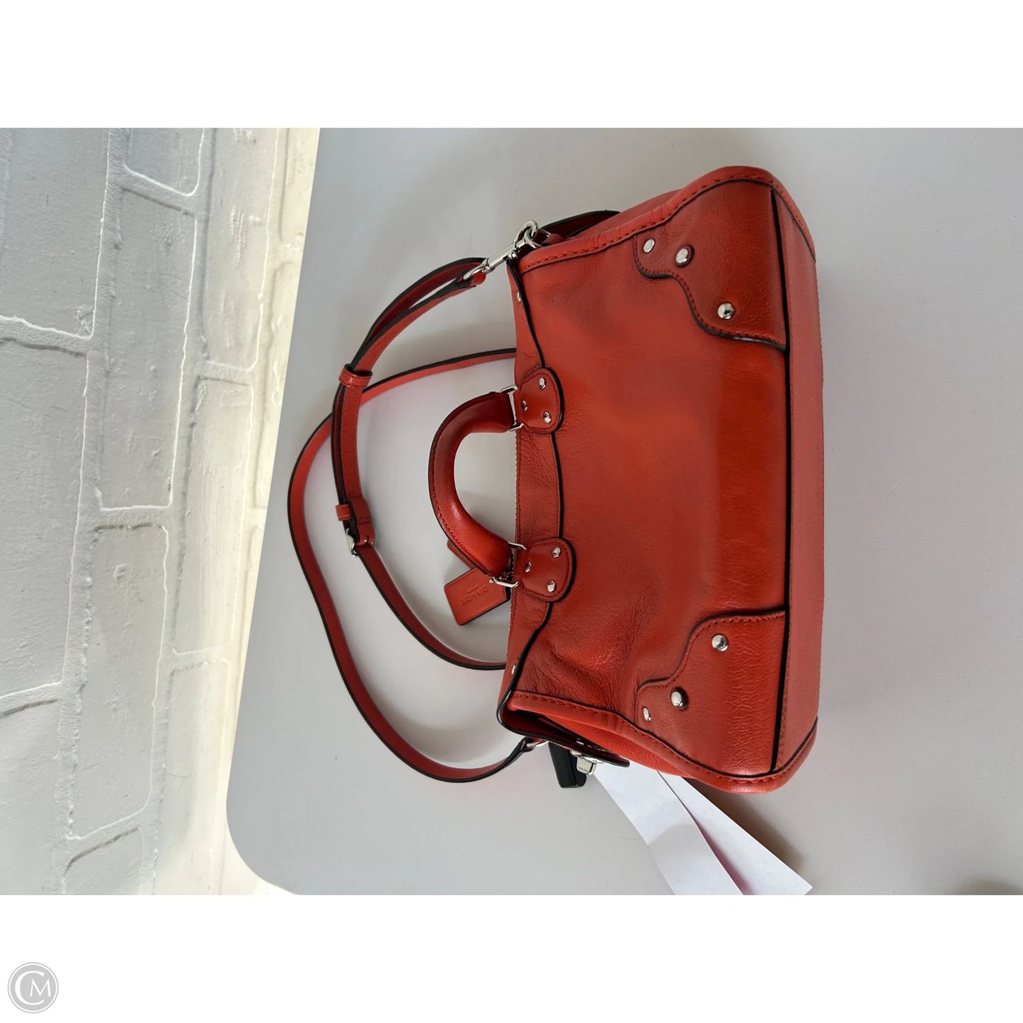 Handbag Designer By Coach, Size: Small