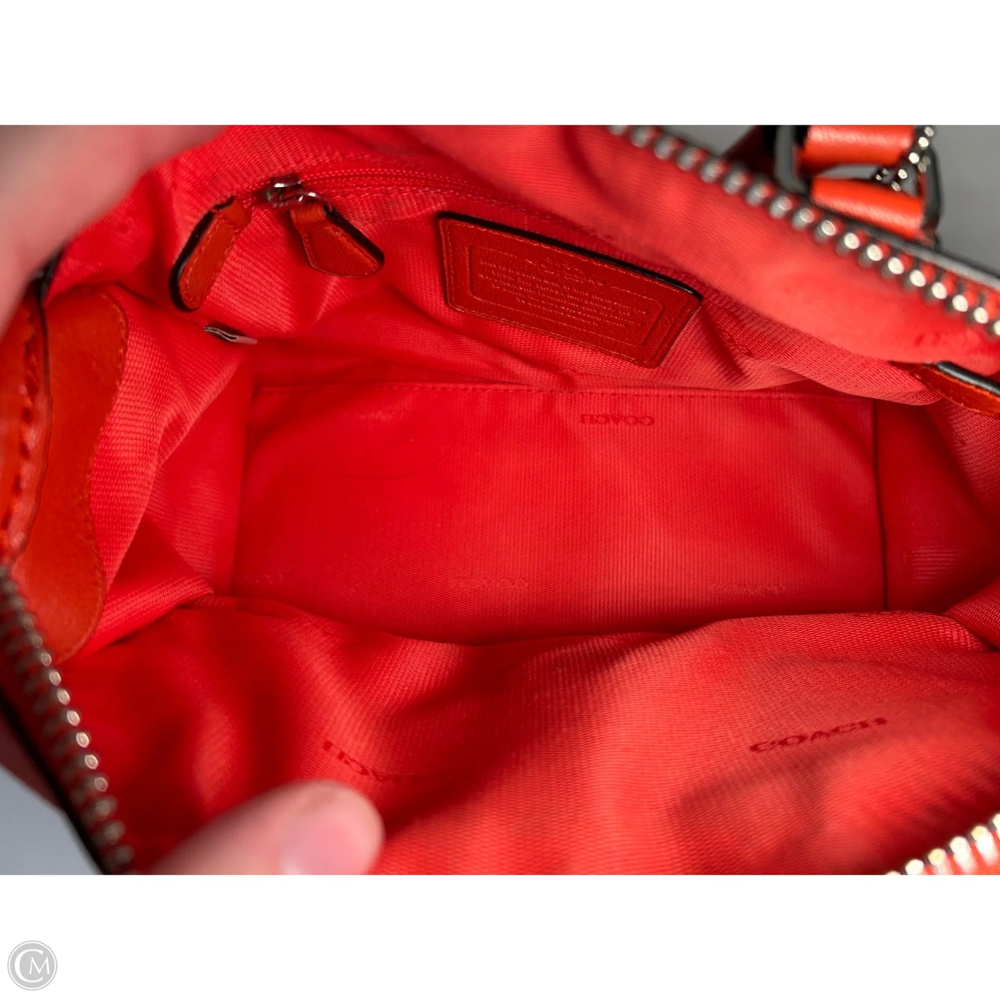 Handbag Designer By Coach, Size: Small