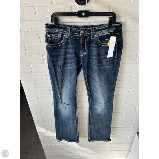 Jeans Boot Cut By Miss Me In Blue Denim, Size: 10
