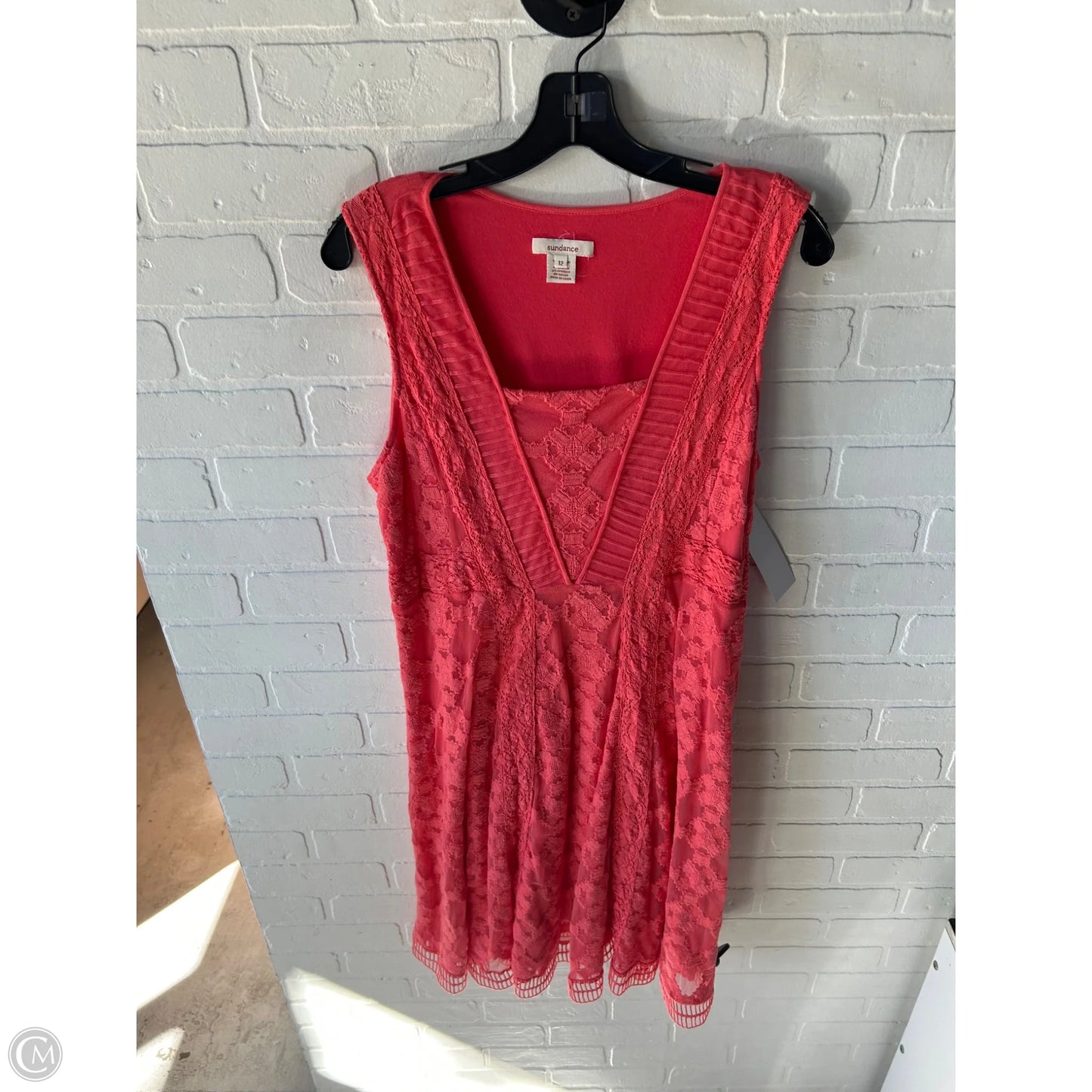 Dress Work By Sundance In Coral, Size: L