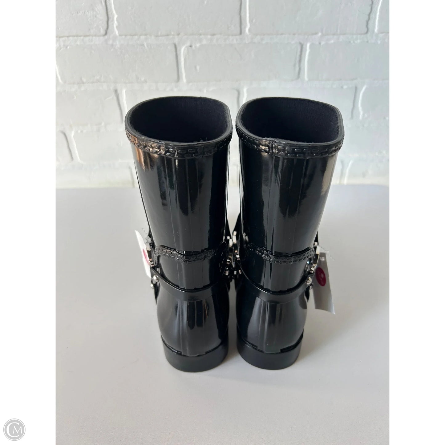 Boots Designer By Michael Kors In Black, Size: 7