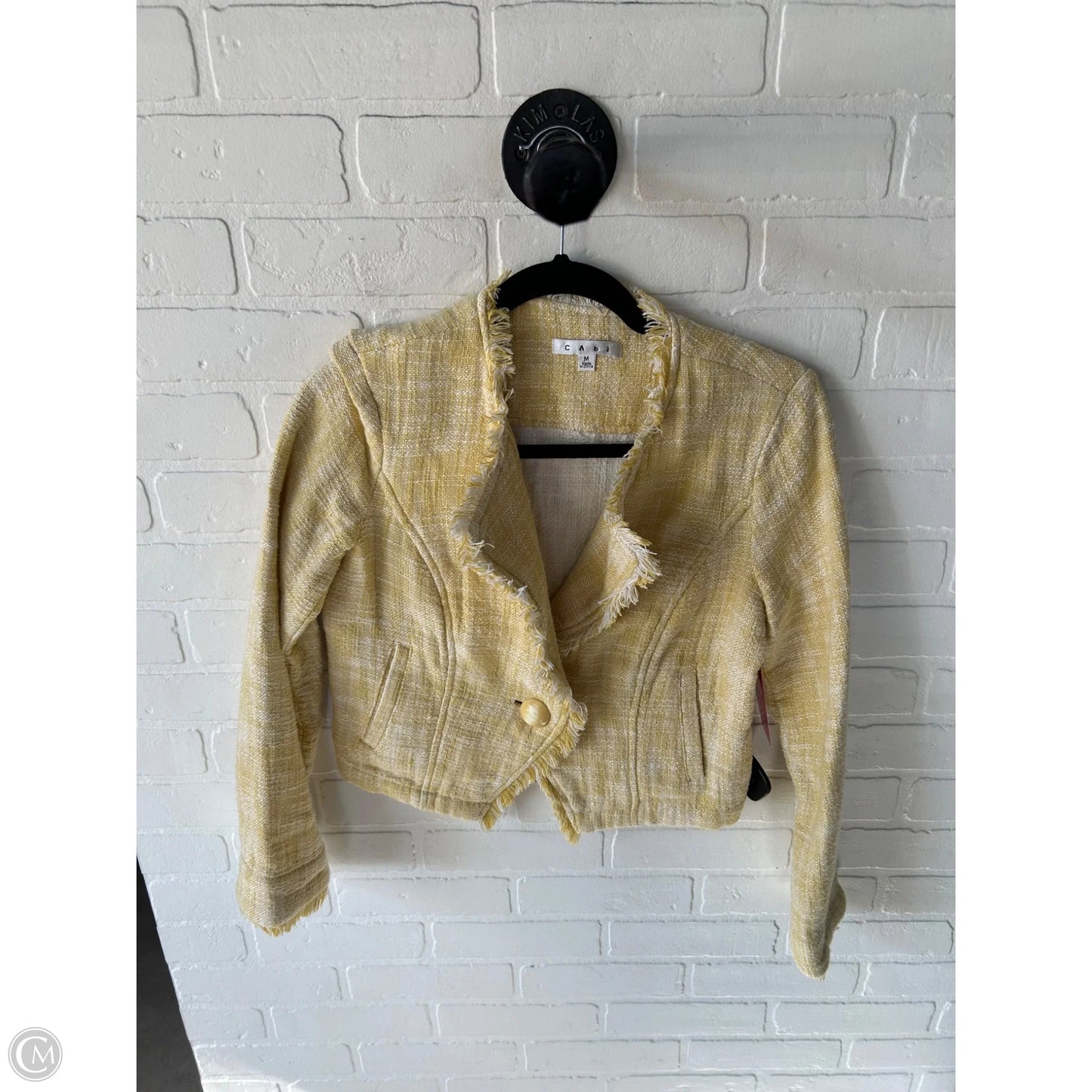 Blazer By Cabi In Yellow, Size: M