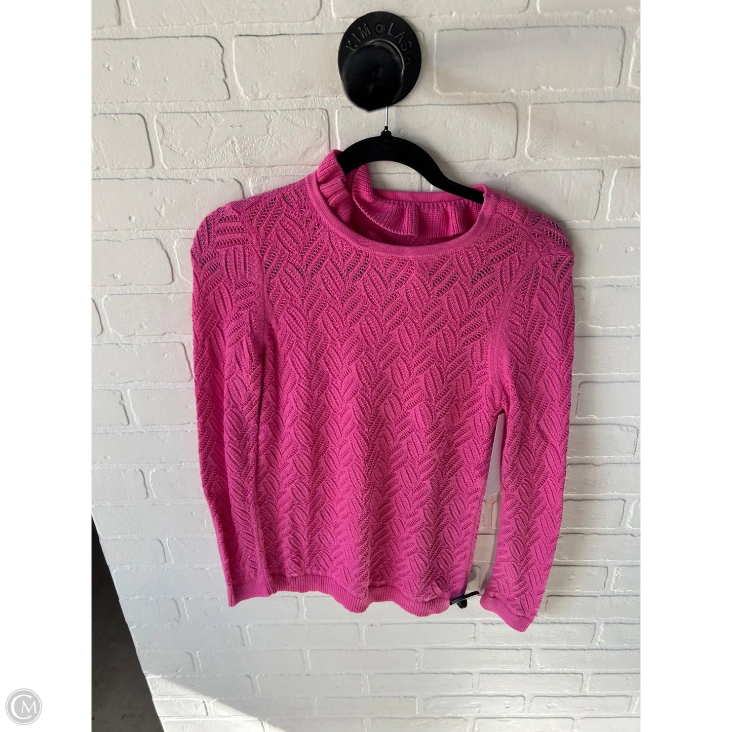 Sweater By Talbots In Pink, Size: Mp