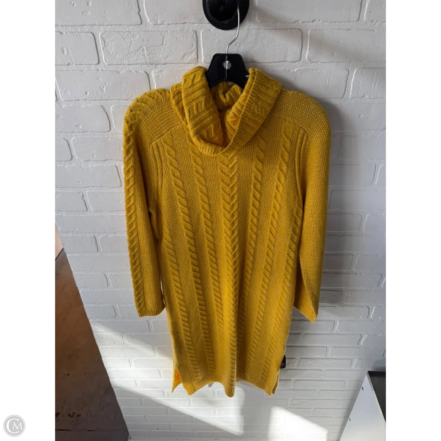 Dress Sweater By Ann Taylor In Yellow, Size: Xs