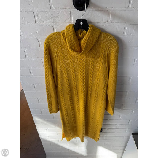 Dress Sweater By Ann Taylor In Yellow, Size: Xs