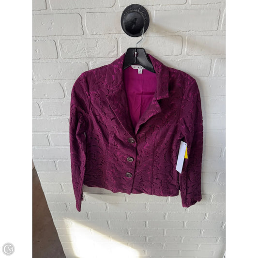 Skirt Suit 2pc By Cabi In Pink & Purple, Size: Xs