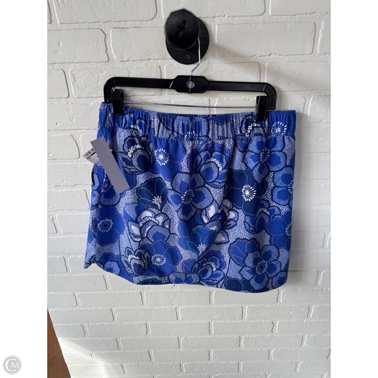 Skort By Talbots In Blue & White, Size: 12