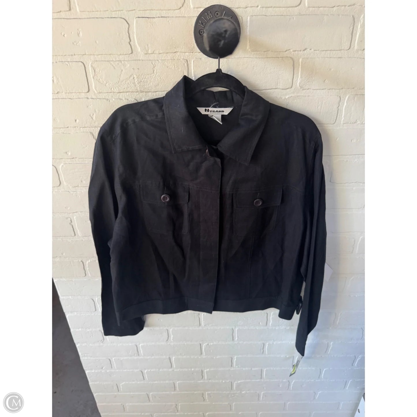 Jacket Shirt By Cmc In Black, Size: Xl