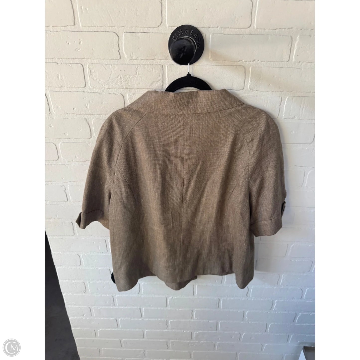 Blazer By Josephine Chaus In Brown, Size: Xl