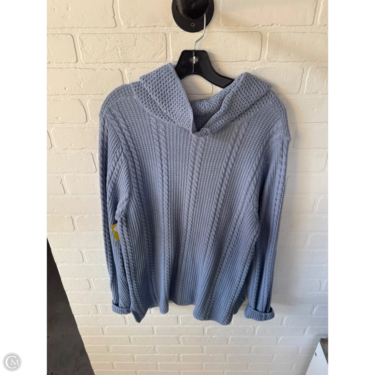 Sweater By Jeanne Pierre In Blue, Size: Xl