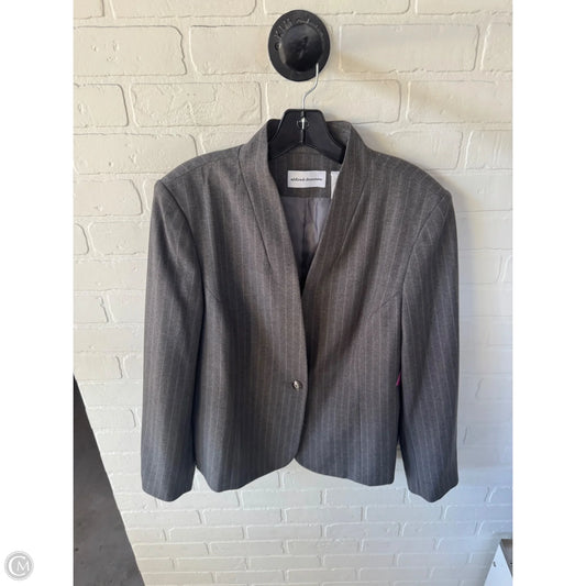 Blazer By Alfred Dunner In Grey, Size: Xl