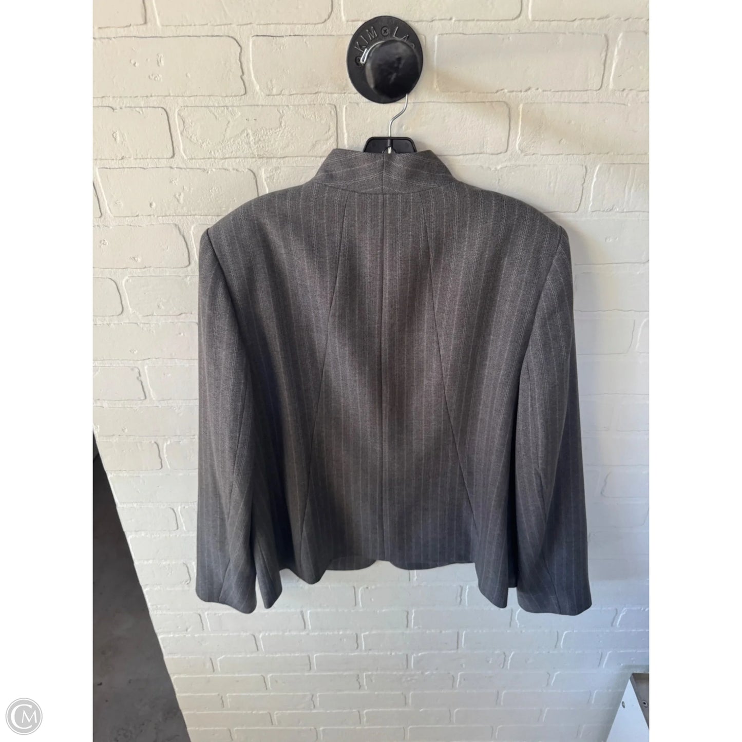 Blazer By Alfred Dunner In Grey, Size: Xl