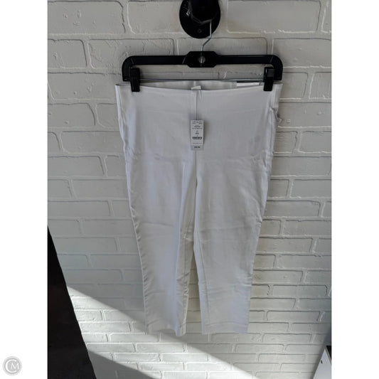 Pants Cropped By White House Black Market In White, Size: 4