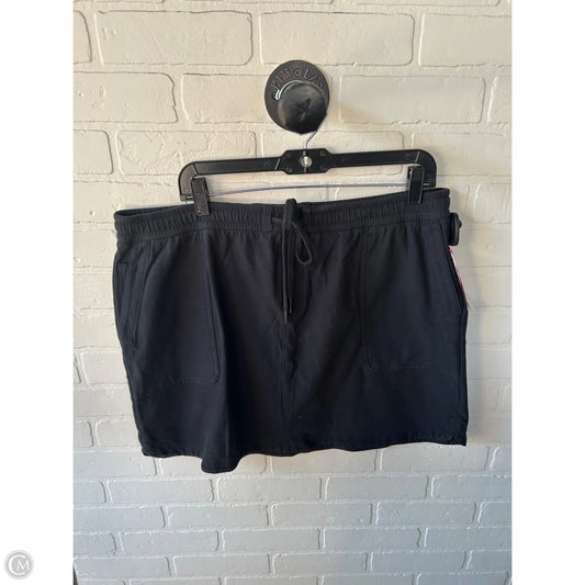 Athletic Skirt By Athleta In Black, Size: 16