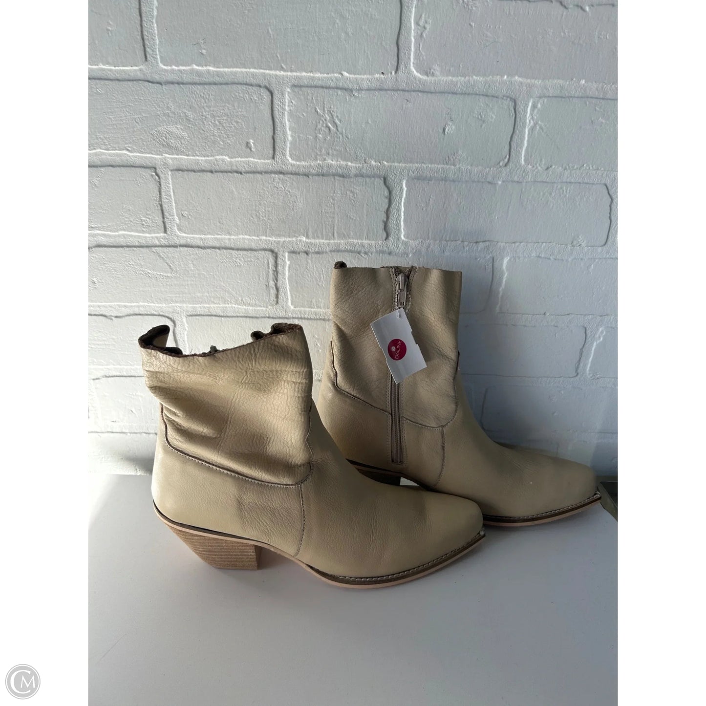 Boots Western By Very Volatile In Cream, Size: 9.5