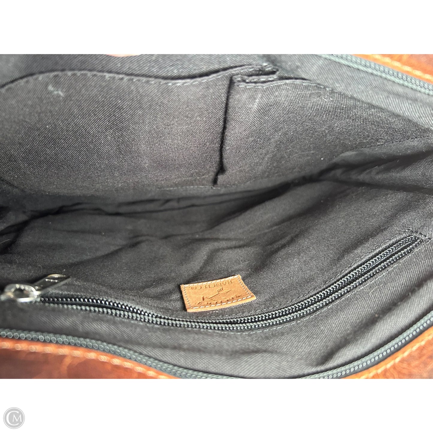 Crossbody Leather By Cmb, Size: Large