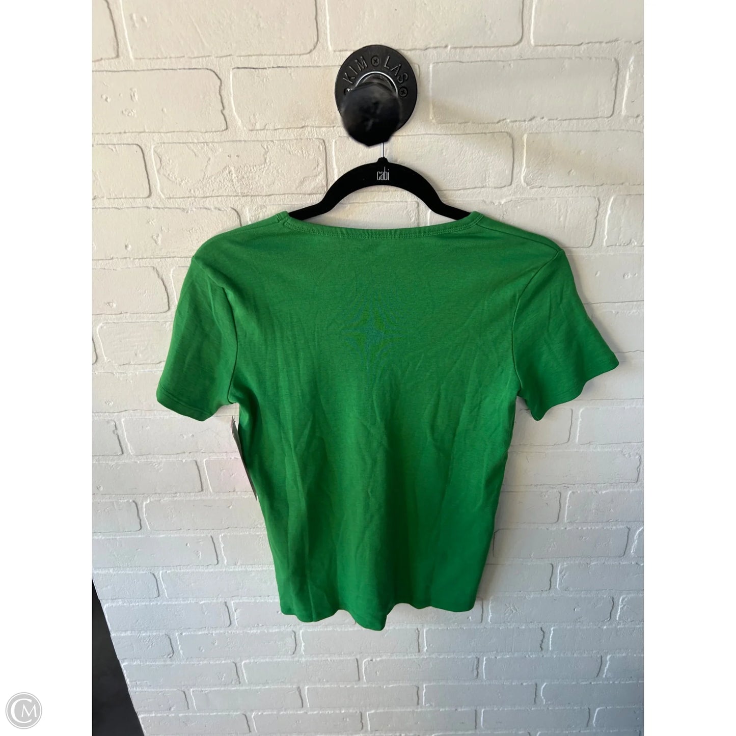 Top Short Sleeve Basic By Style And Company In Green, Size: Xs