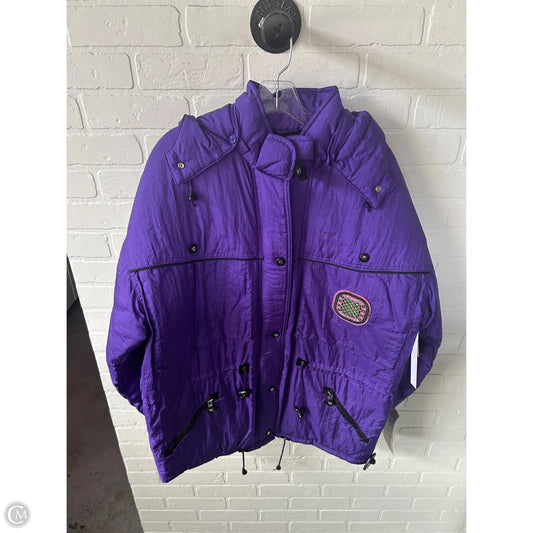 Coat Puffer & Quilted By Clothes Mentor In Purple, Size: M