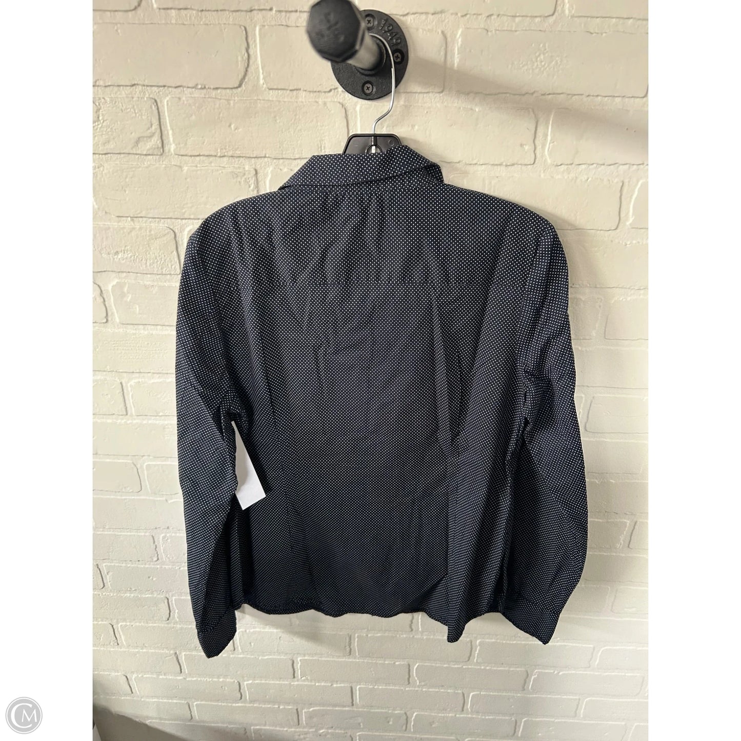 Top Long Sleeve By Tommy Hilfiger In Blue & Pink, Size: M