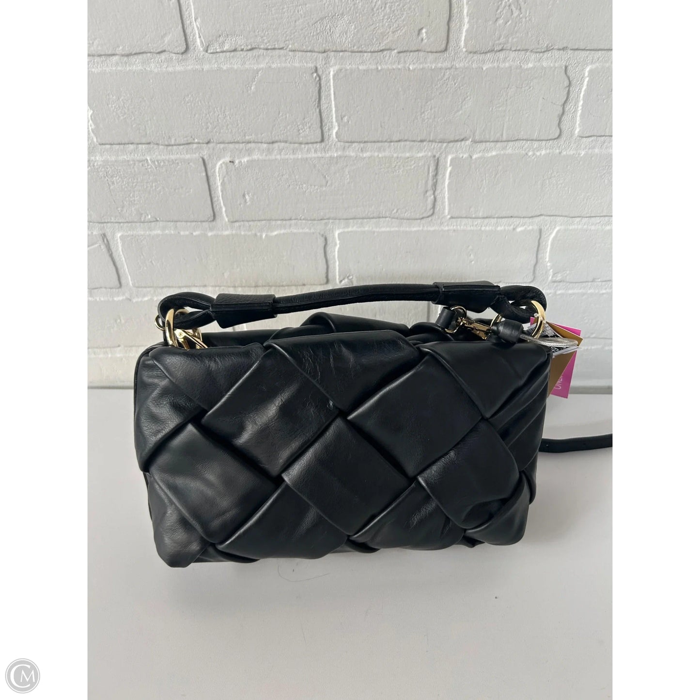 Handbag Leather By Cma, Size: Medium