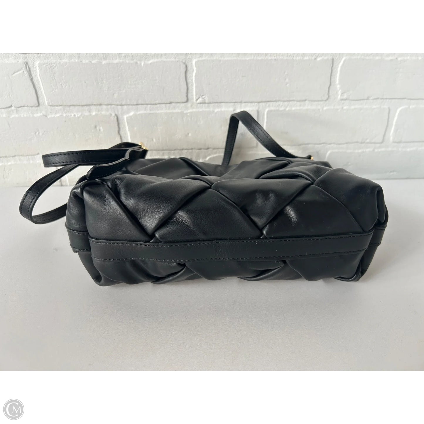 Handbag Leather By Cma, Size: Medium