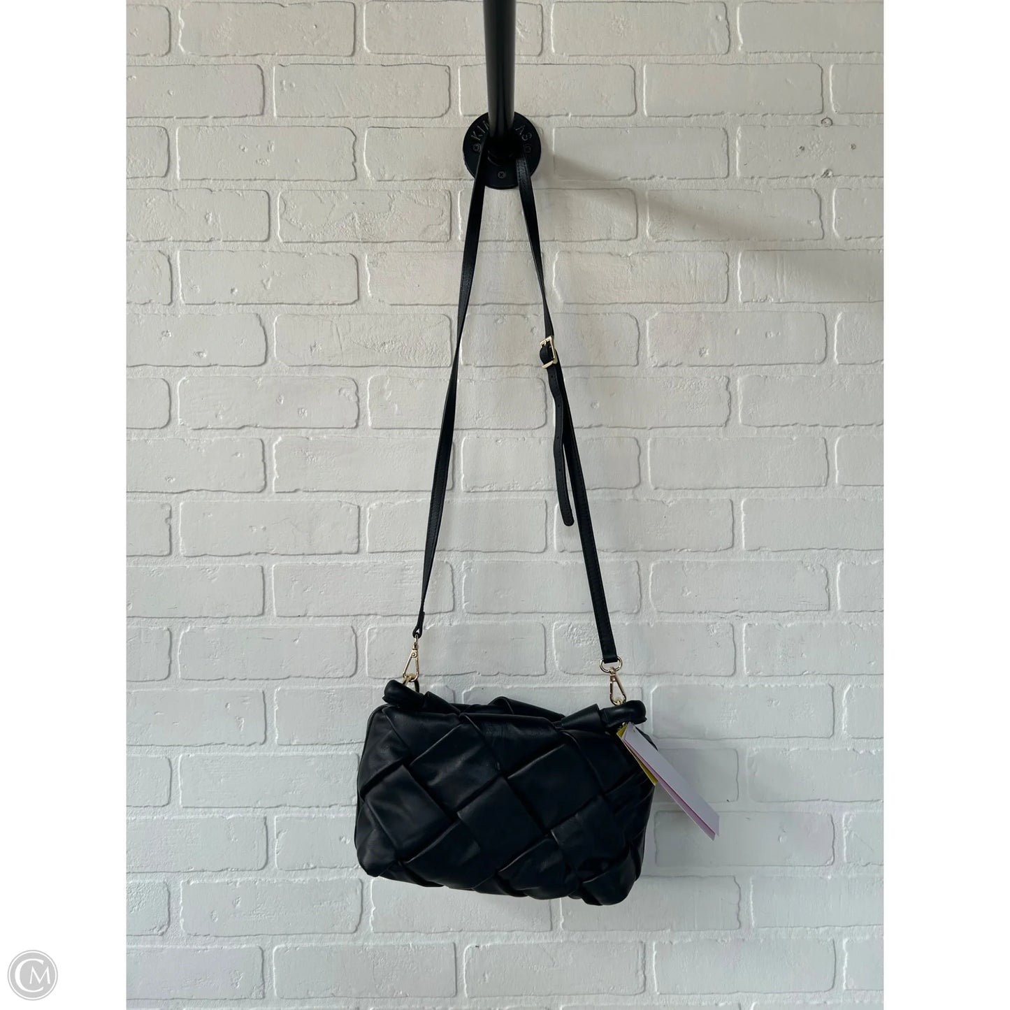 Handbag Leather By Cma, Size: Medium