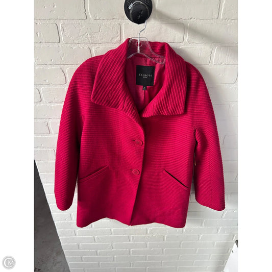 Jacket Other By Talbots In Red, Size: Sp