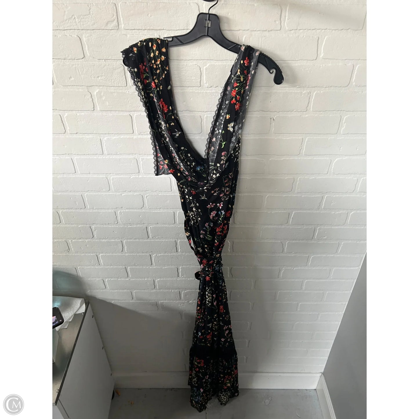 Dress Designer By Alice + Olivia In Black & Red, Size: S