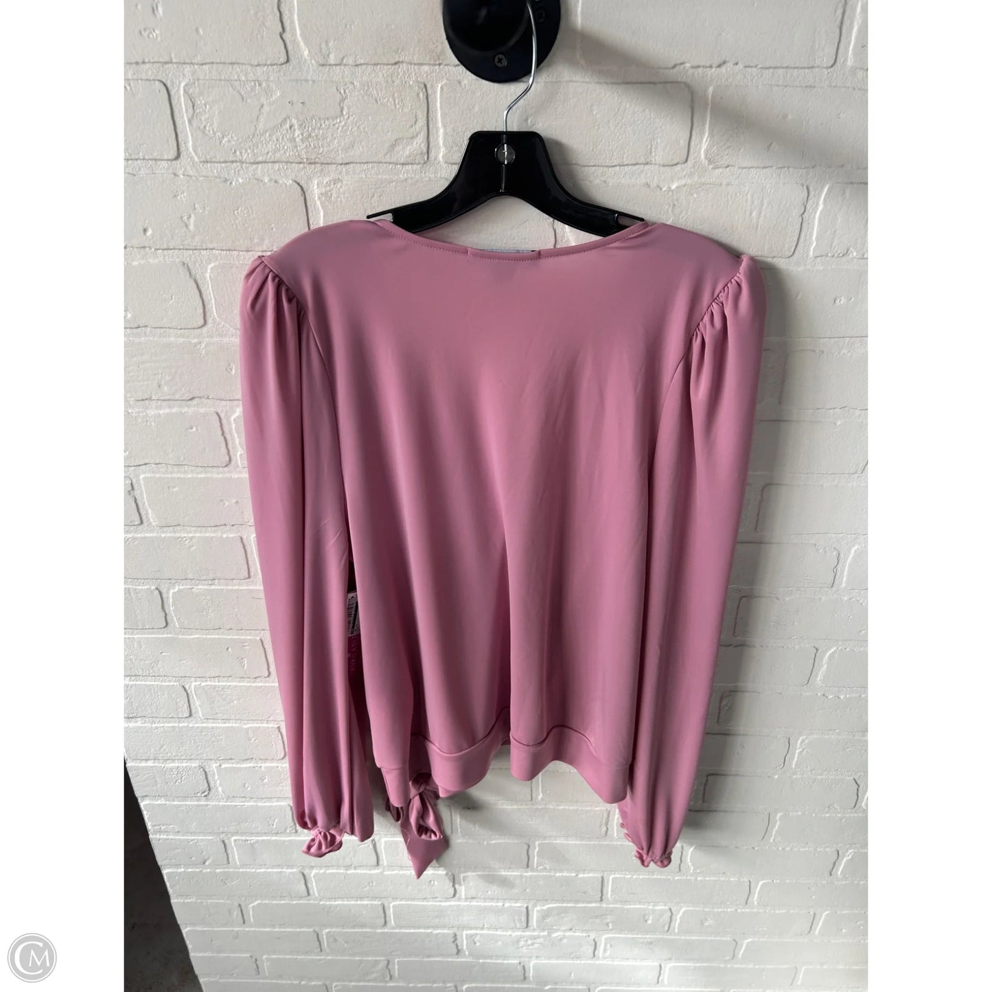 Top Long Sleeve By Inc In Pink, Size: Xl