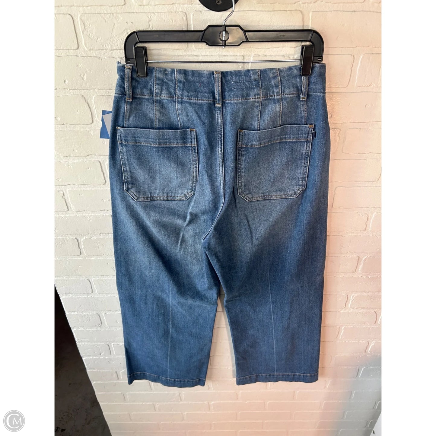 Jeans Wide Leg By Pilcro In Blue Denim, Size: 10