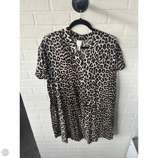 Dress Work By H&m In Animal Print, Size: M