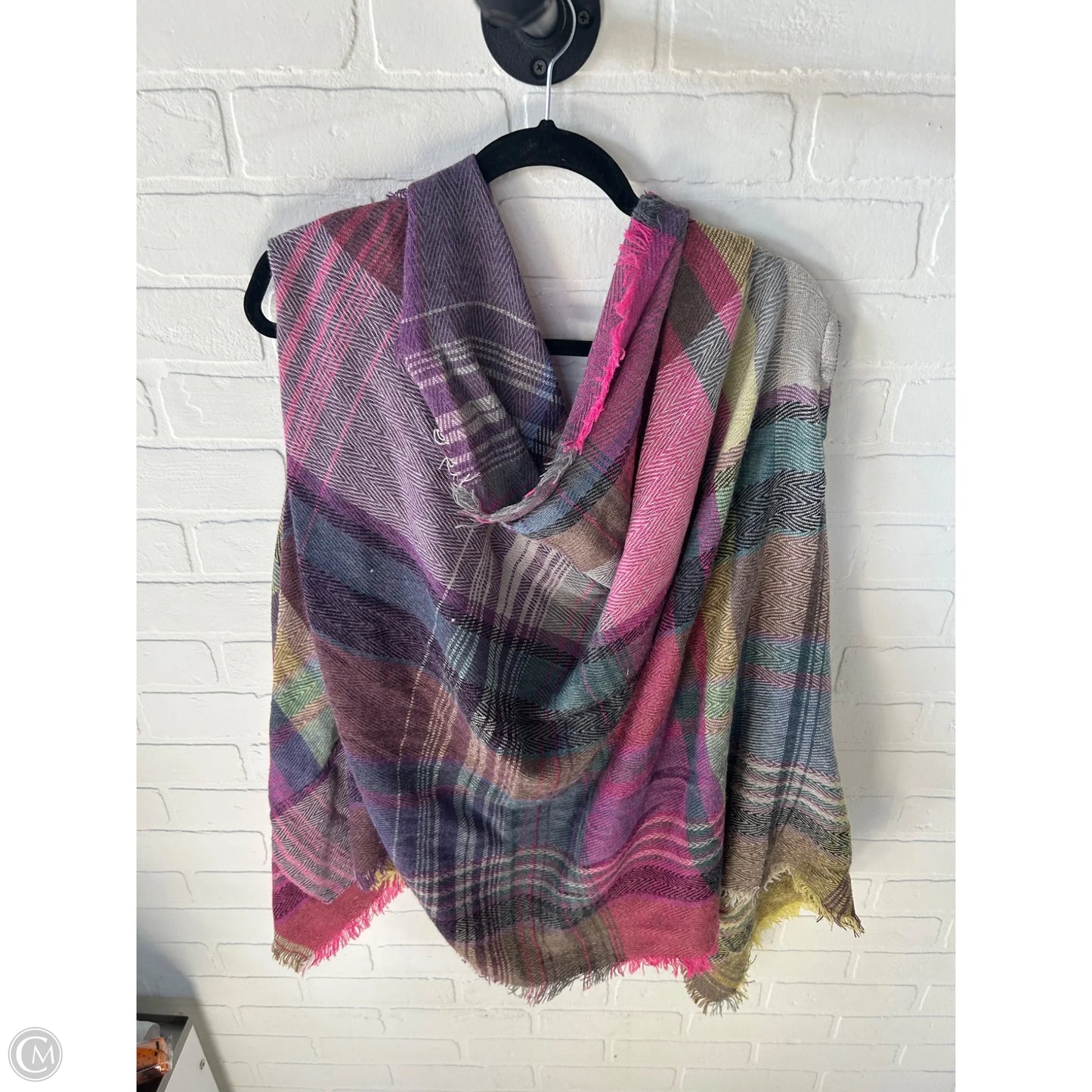Shawl By Clothes Mentor In Multi-colored, Size: Osfm