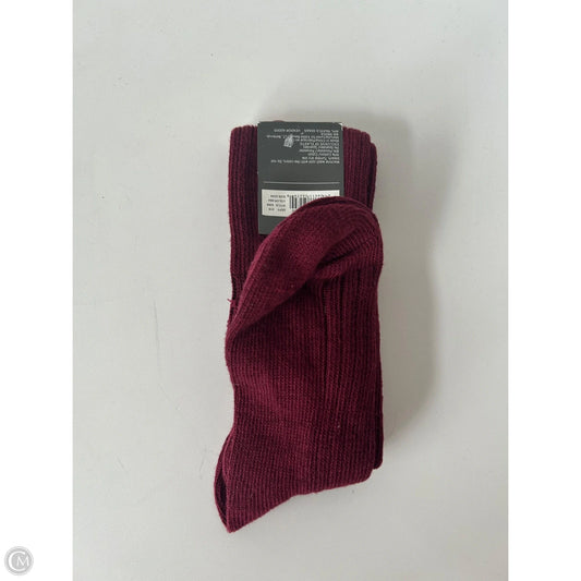 Socks By Eddie Bauer In Maroon, Size: Osfm