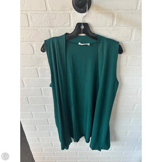 Vest Other By Zenana In Green, Size: L