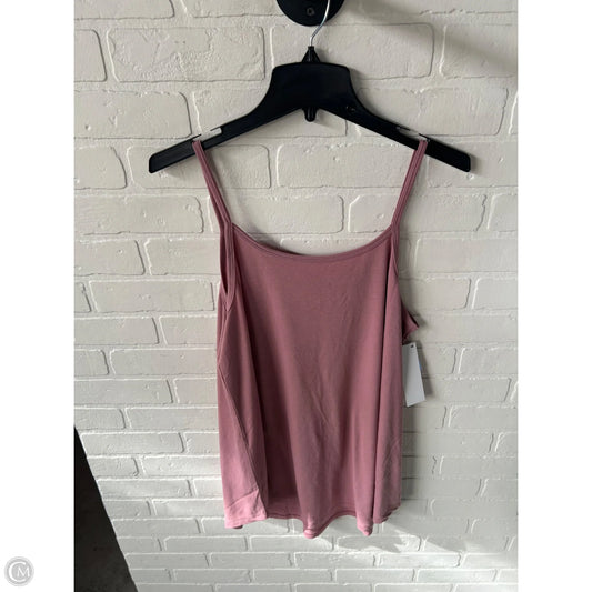 Tank Top By Zenana In Pink, Size: 1x
