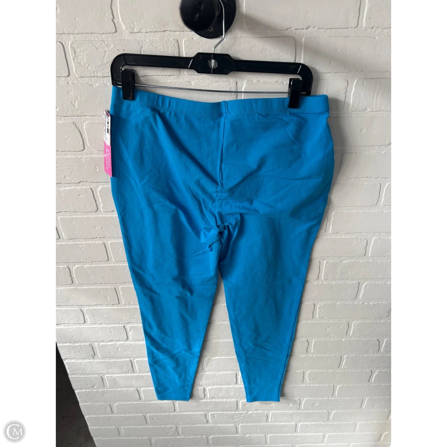 Pants Leggings By Zenana In Blue, Size: 20
