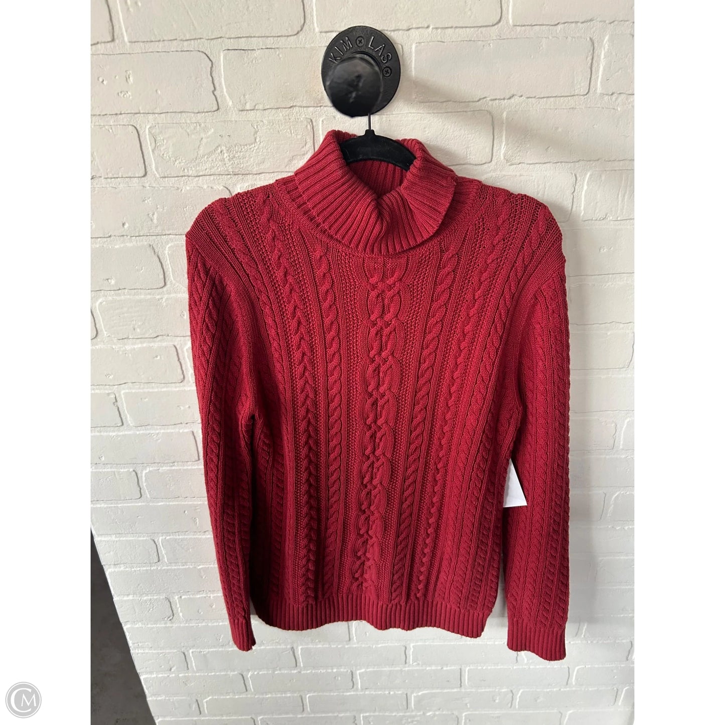 Sweater By Amazon Essentials In Red, Size: M