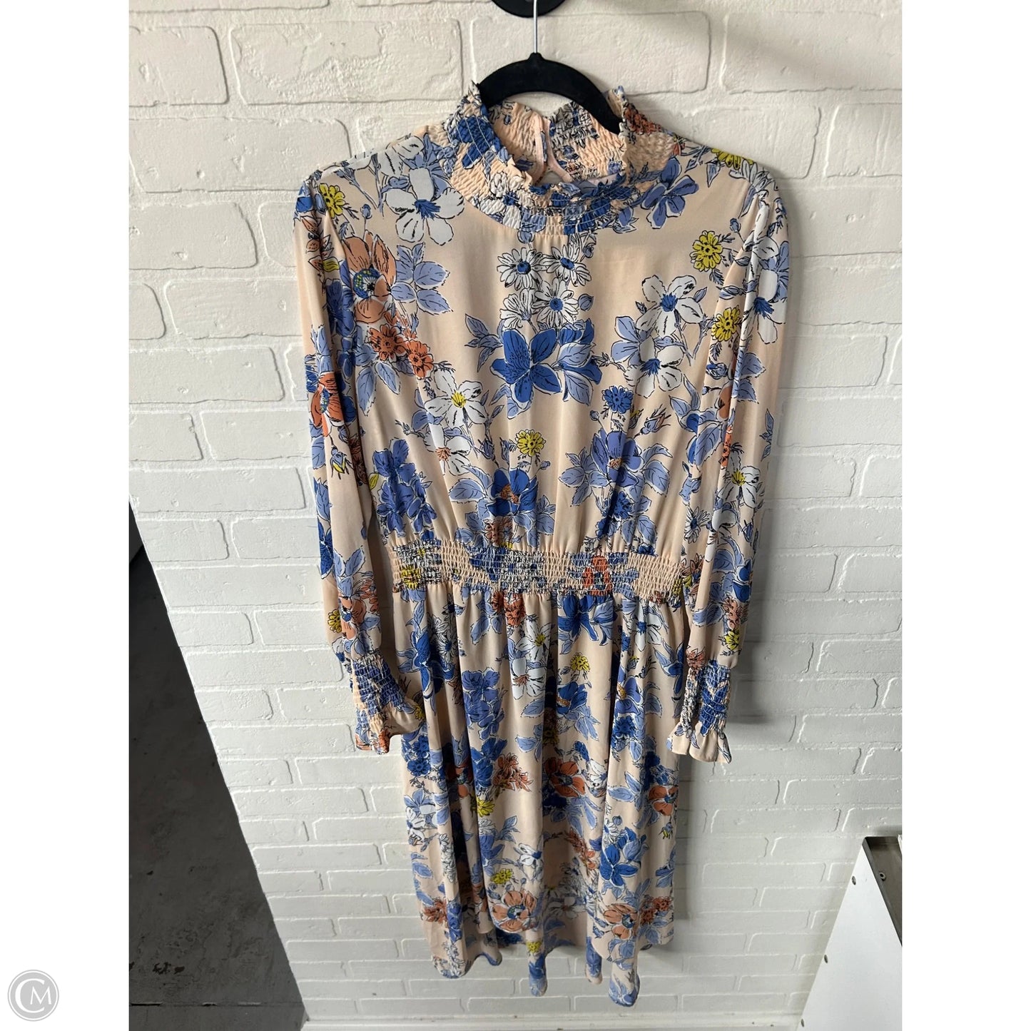 Dress Work By Nanette Lepore In Blue & Orange, Size: M