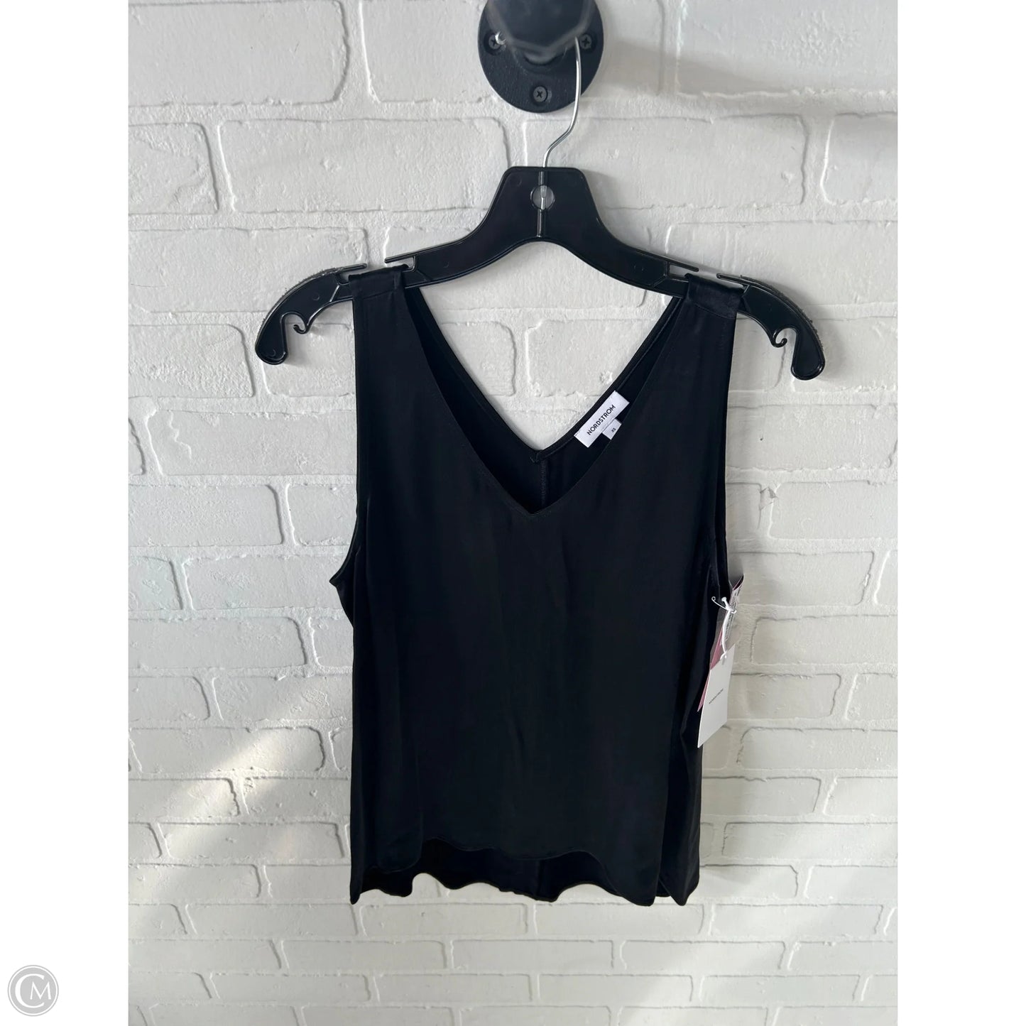 Blouse Sleeveless By Nordstrom In Black, Size: Xs