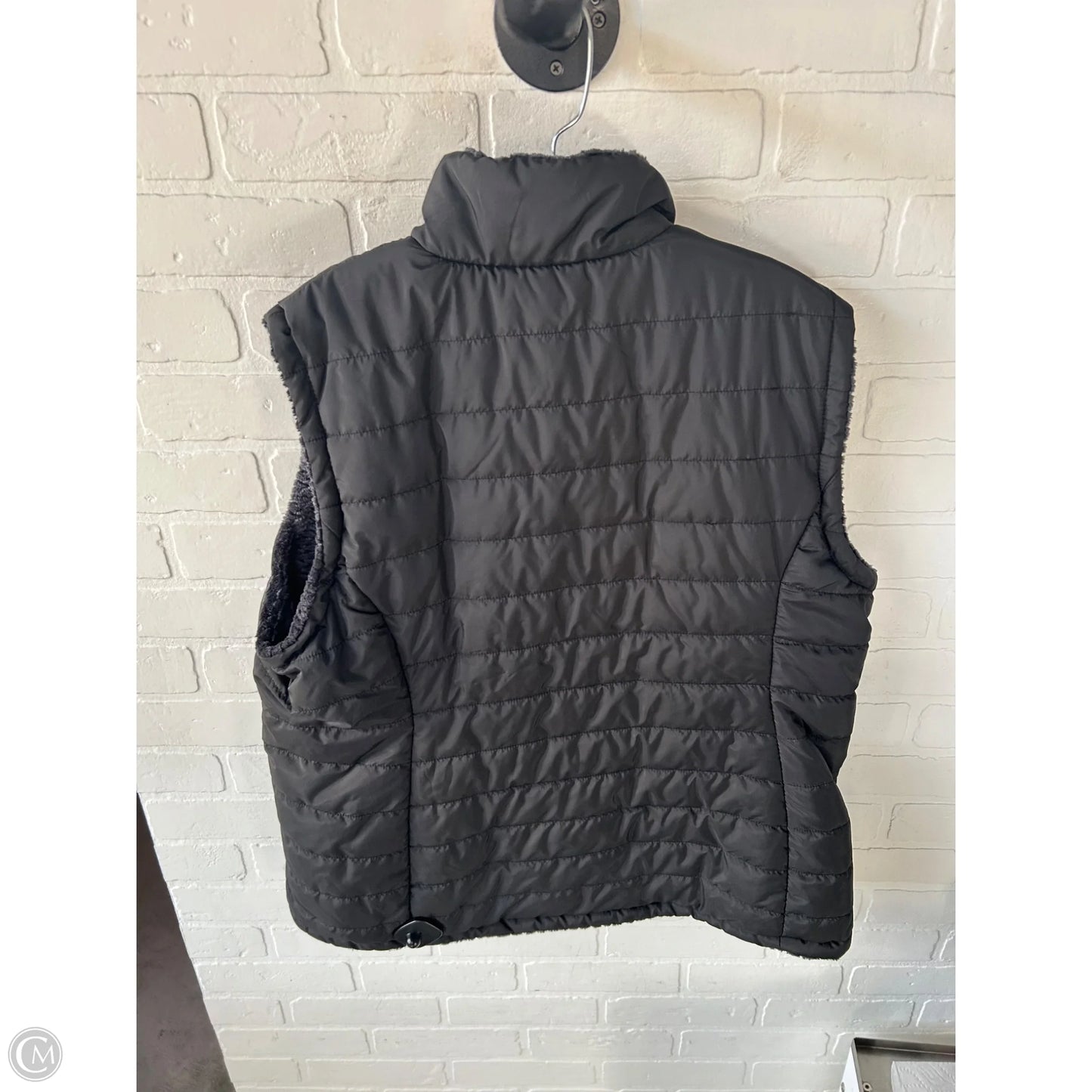 Vest Puffer & Quilted By Free Country In Black, Size: Xxl