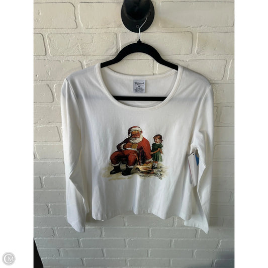 Top Long Sleeve Basic By West Bound In White, Size: Mp