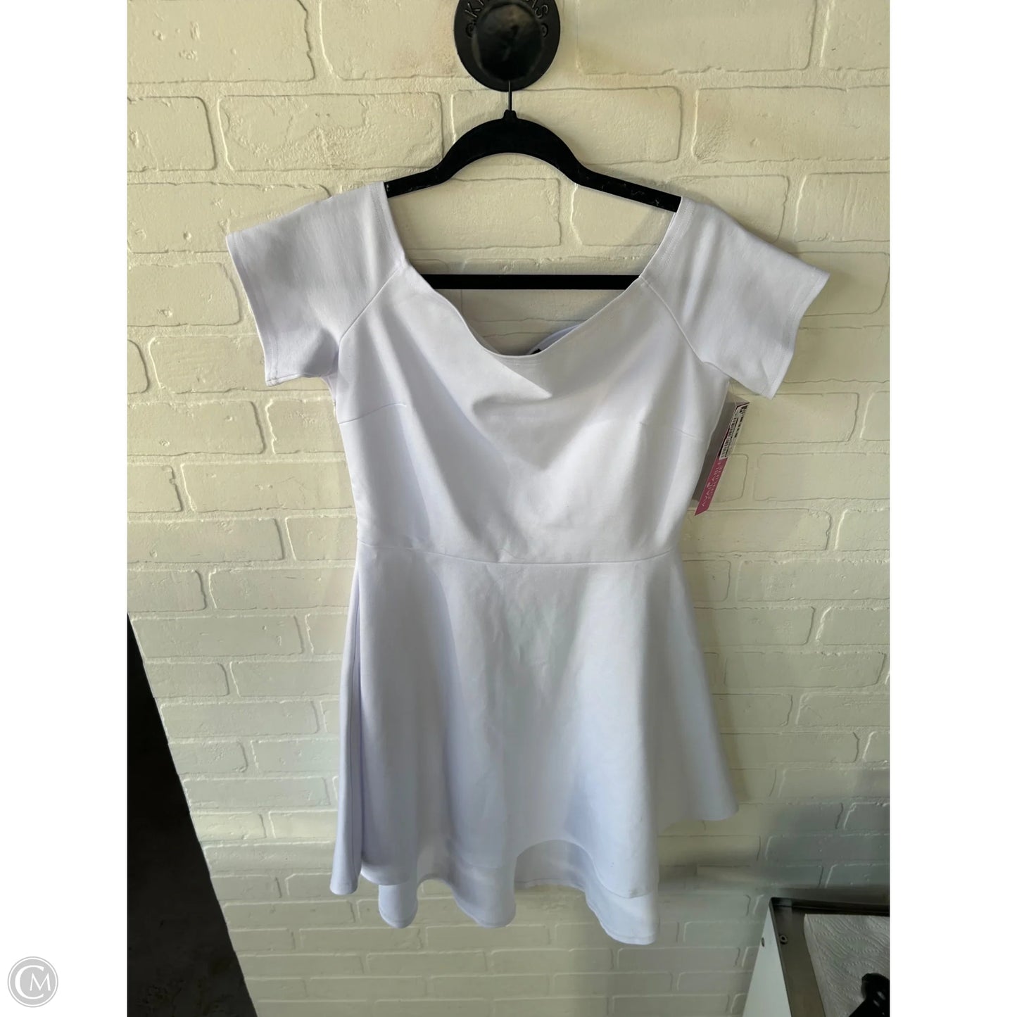 Dress Work By Clothes Mentor In White, Size: M