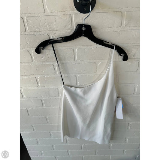 Top Sleeveless By Massimo Dutti In White, Size: M