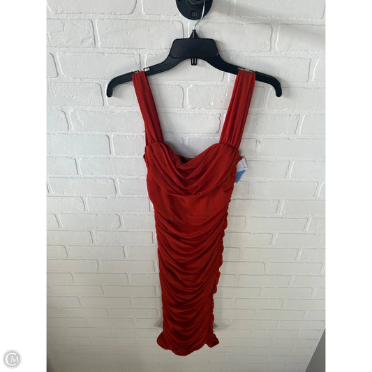 Dress Party Midi By Prettygarden In Orange, Size: S