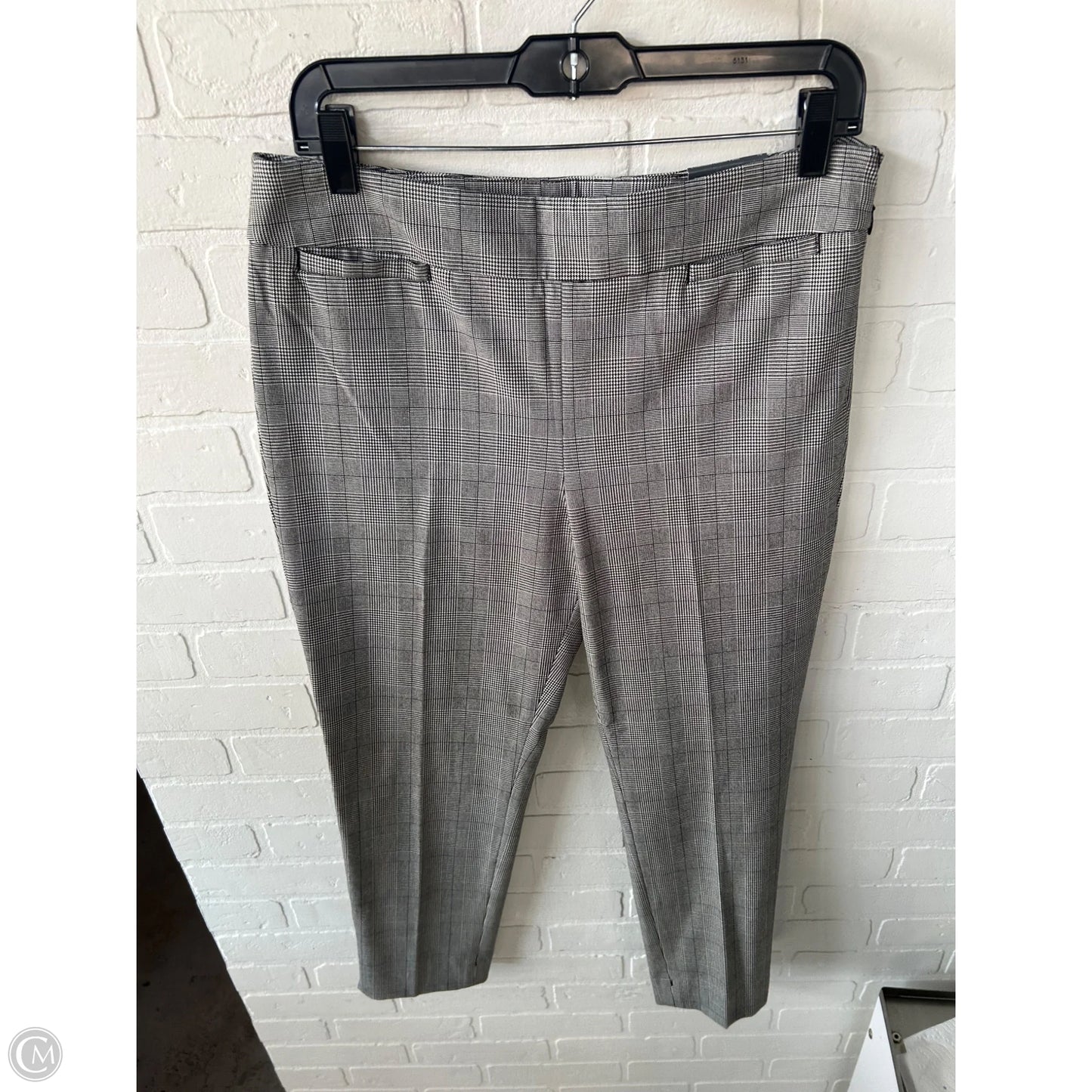 Pants Dress By Talbots In Black & White, Size: 8p