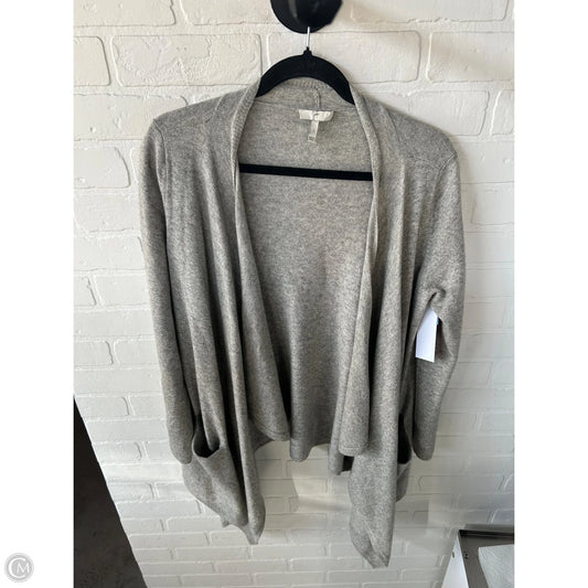 Sweater Cardigan By Joie In Grey, Size: L